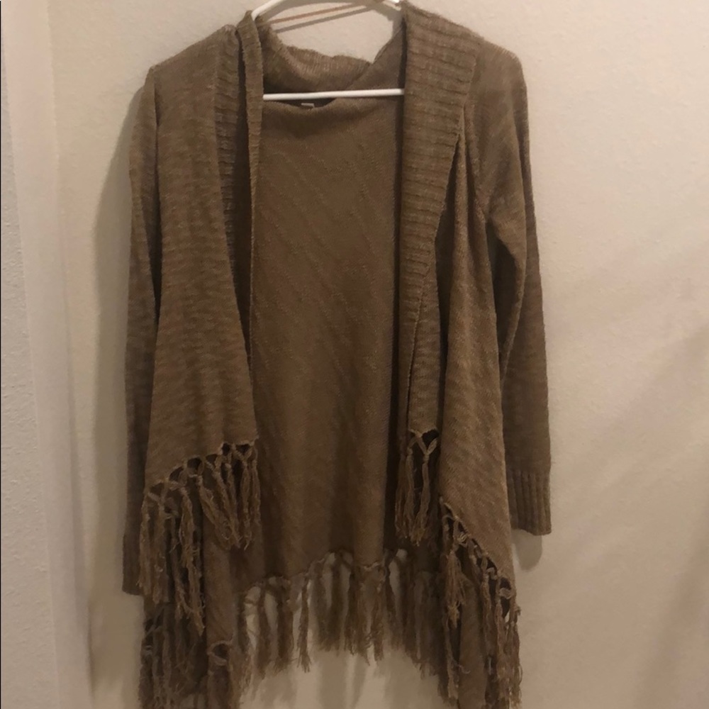 NEVER WORN!! Long sleeve embellished cardigan